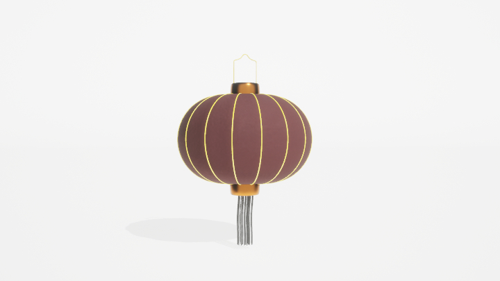 渲染模型_灯笼066