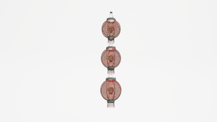 渲染模型_灯笼082