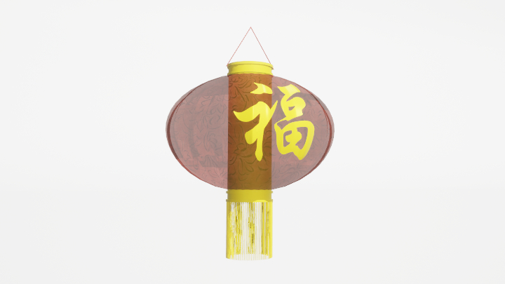 渲染模型_灯笼083