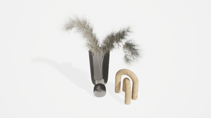 渲染模型_盆栽902