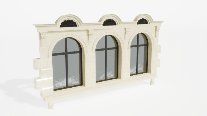 渲染模型_窗户229