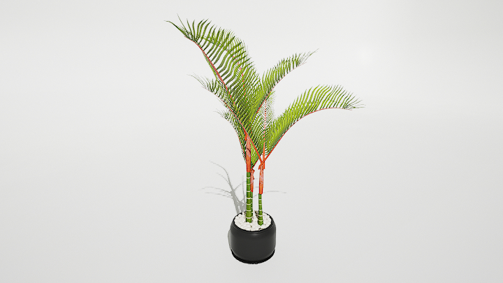 渲染模型_绿植盆栽868