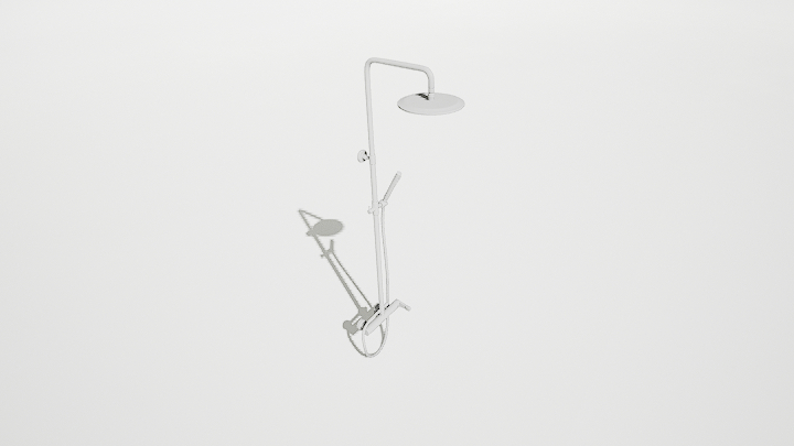 渲染模型_花洒100