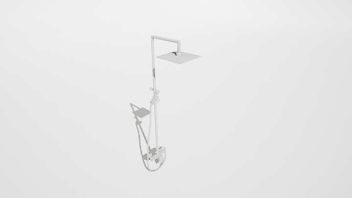 渲染模型_花洒101