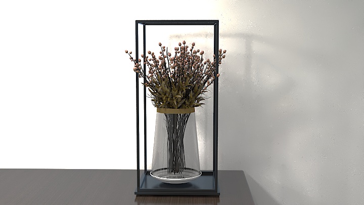 渲染模型_花瓶349