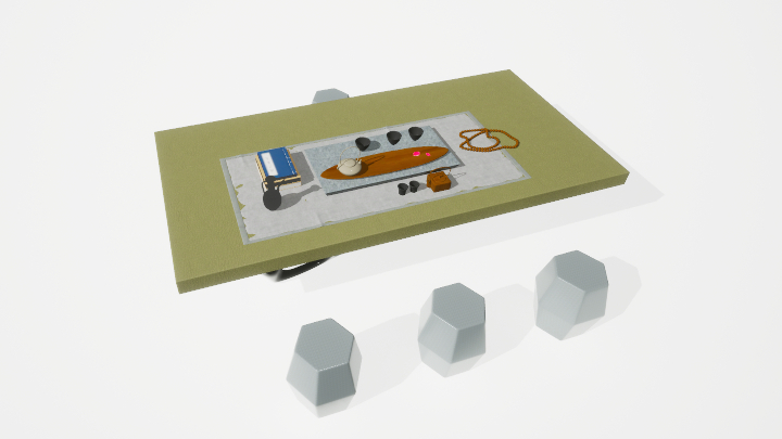 渲染模型_茶桌012