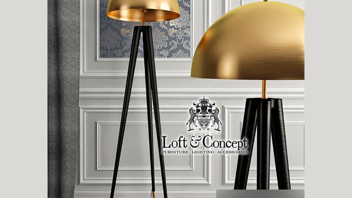 渲染模型_落地灯413