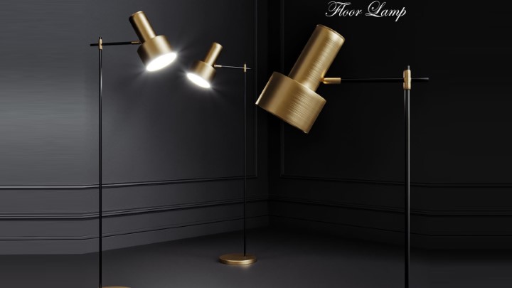 渲染模型_落地灯415