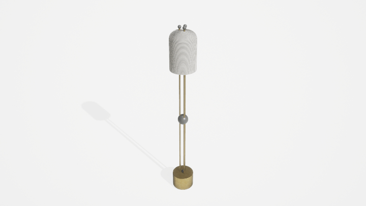 渲染模型_落地灯426