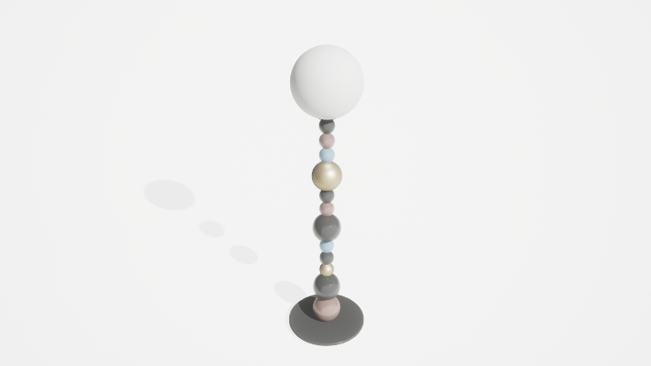 渲染模型_落地灯430