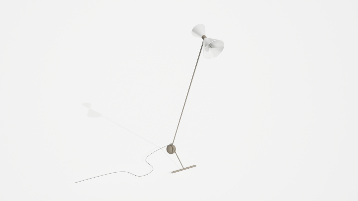 渲染模型_落地灯432