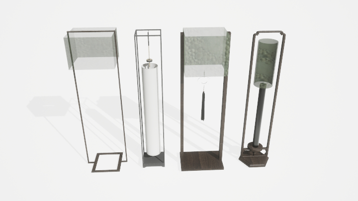 渲染模型_落地灯459