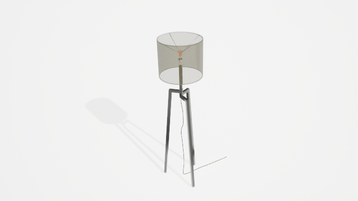 渲染模型_落地灯475