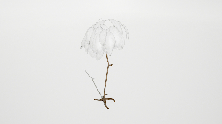 渲染模型_衣架034