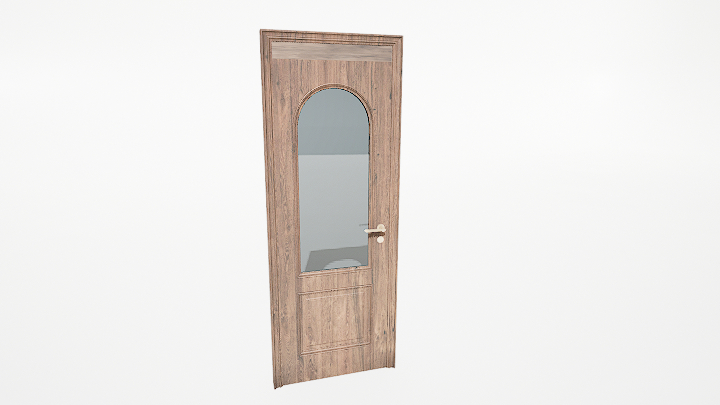 渲染模型_门1375