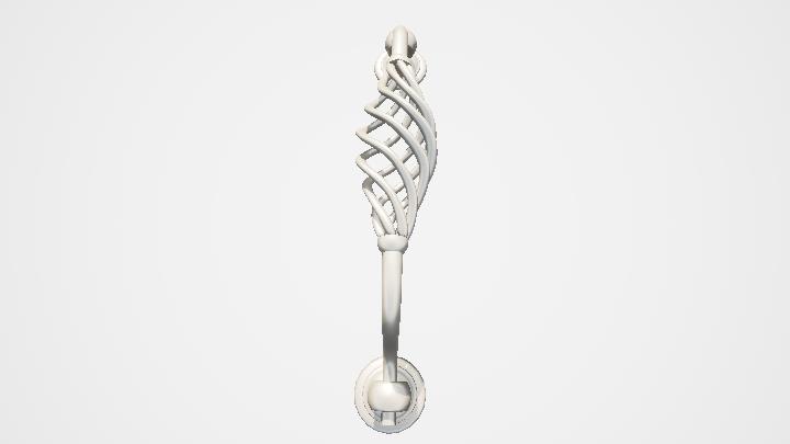 渲染模型_门把手071