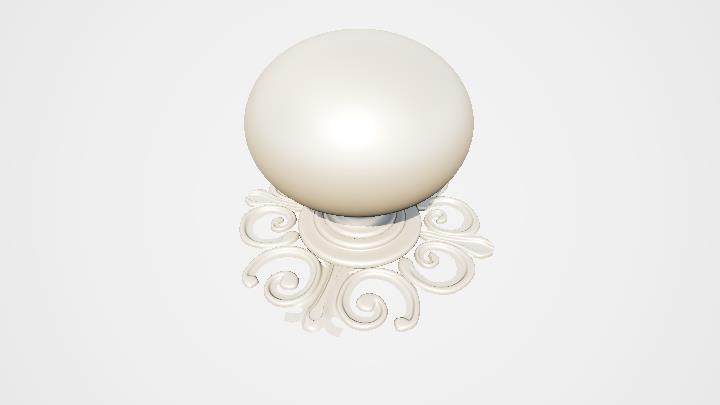 渲染模型_门把手080