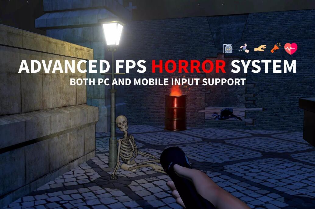 Advanced Horror FPS Kit for Mobile and PC – First Person Shooter Horror v5.2.1架构