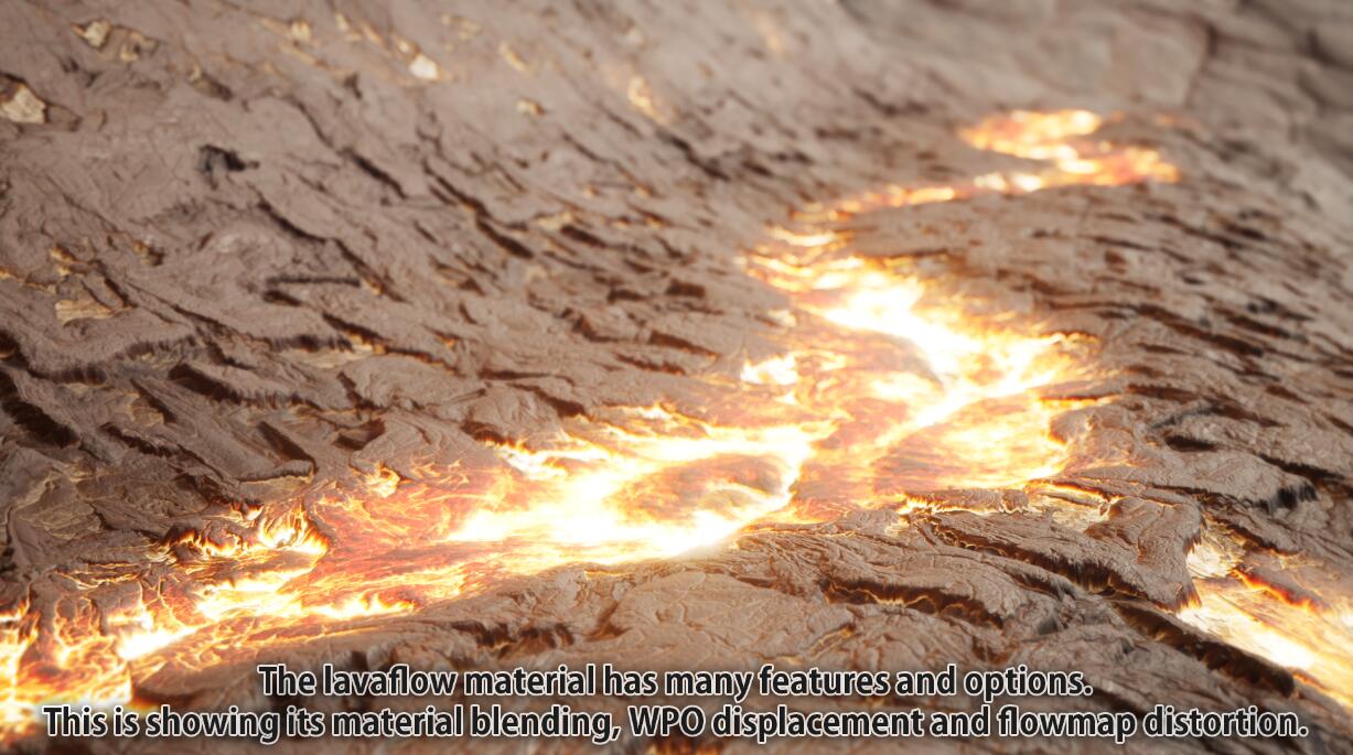 Cooled & Flowing Lava 5.0+岩浆材质