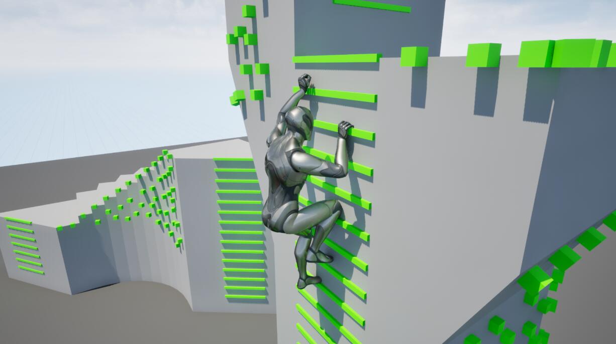 Custom Movement 5.4攀爬蓝图