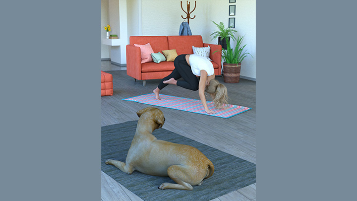 Daz3DPoser_人与动物003