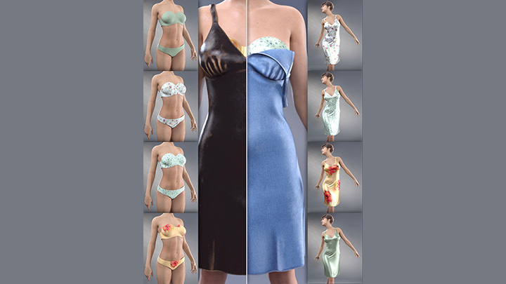 Daz3DPoser_人物服装032