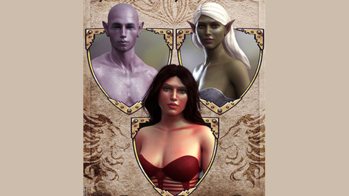 Daz3DPoser_人物角色004