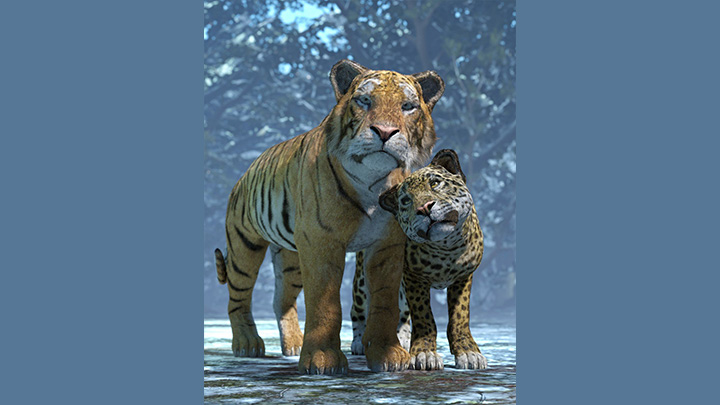 Daz3DPoser_动物022