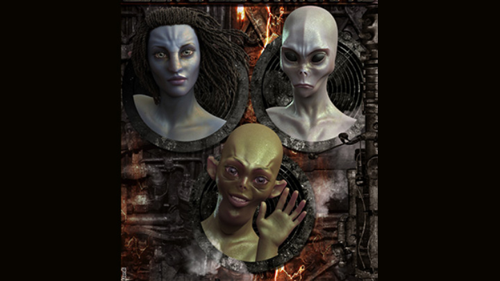 Daz3DPoser_外星人008