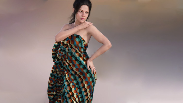 Daz3DPoser_女性人物1180