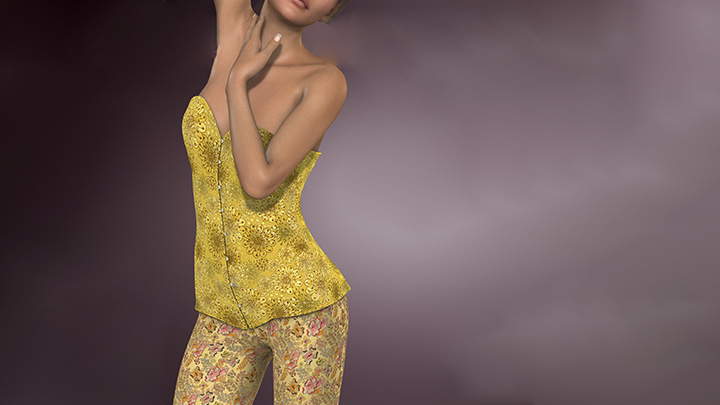 Daz3DPoser_女性人物1189