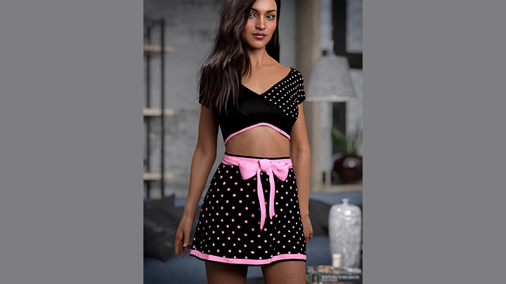 Daz3DPoser_女性人物1221