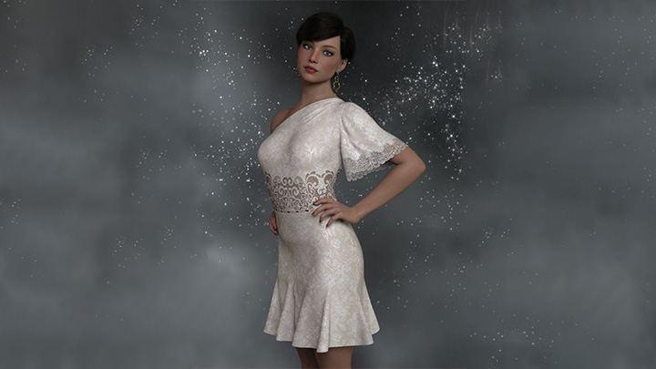 Daz3DPoser_女性人物1234