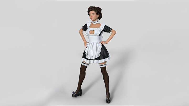 Daz3DPoser_女性人物1244