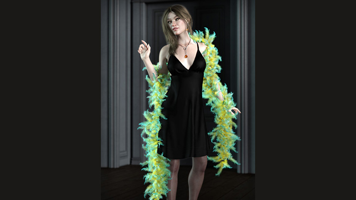 Daz3DPoser_女性人物1254