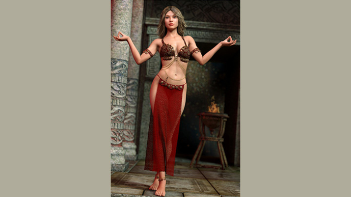 Daz3DPoser_女性人物1279