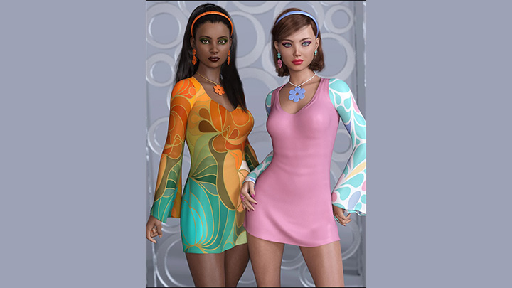 Daz3DPoser_女性人物1292