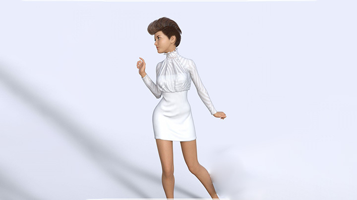 Daz3DPoser_女性人物1340