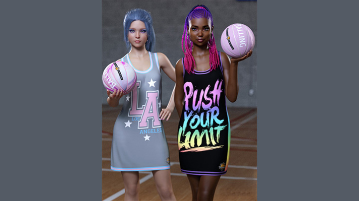 Daz3DPoser_女性人物1462