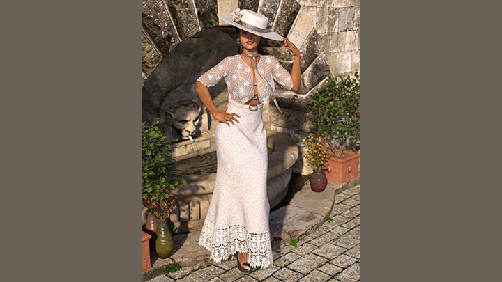 Daz3DPoser_女性人物1465