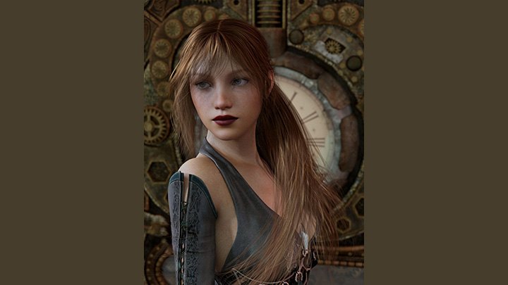 Daz3DPoser_女性人物1520