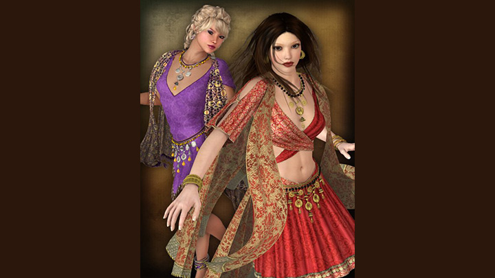 Daz3DPoser_女性人物1551