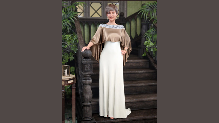 Daz3DPoser_女性人物1578