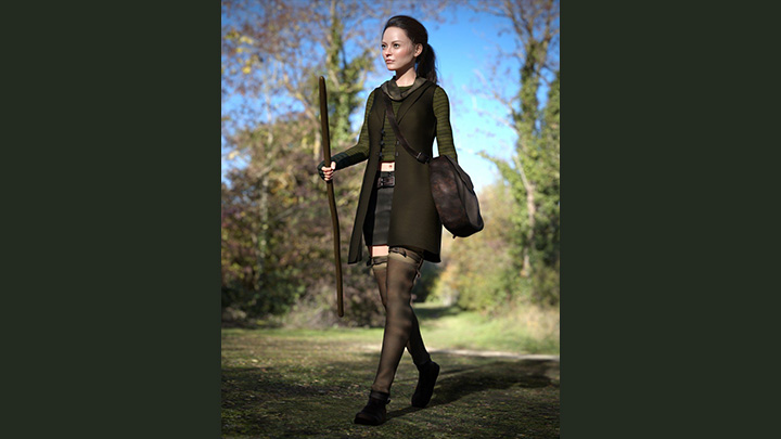 Daz3DPoser_女性人物1657