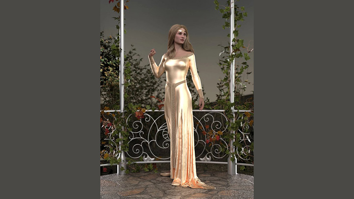 Daz3DPoser_女性人物1678