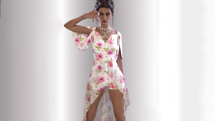 Daz3DPoser_女性人物1687