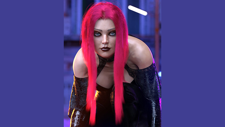 Daz3DPoser_女性人物1700