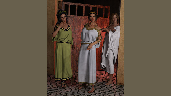 Daz3DPoser_女性人物1790