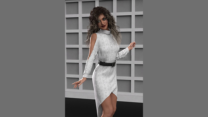 Daz3DPoser_女性人物1806