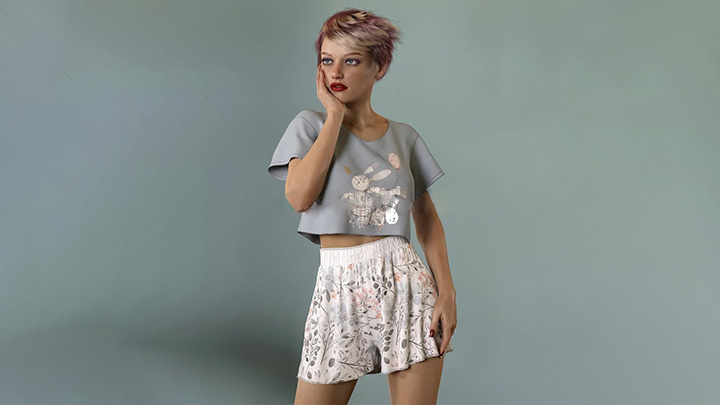 Daz3DPoser_女性人物1818